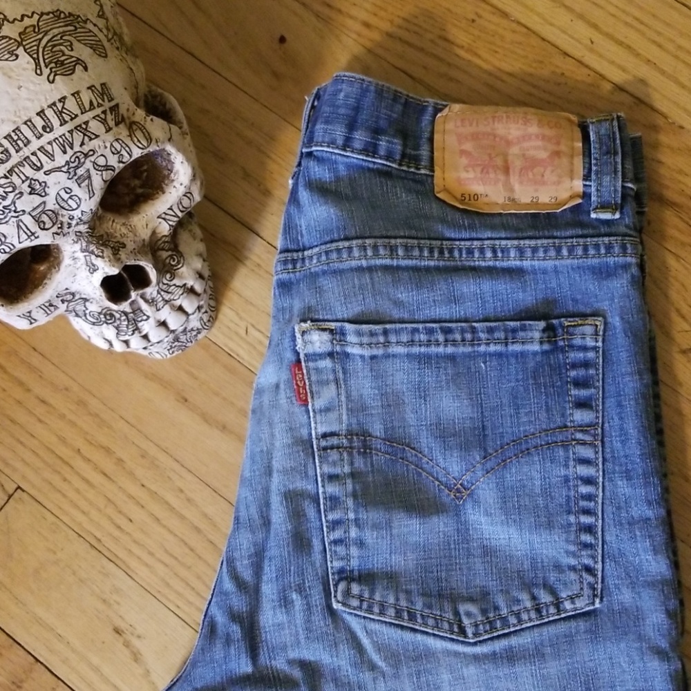 VINTAGE DISTRESSED LEVI'S 510